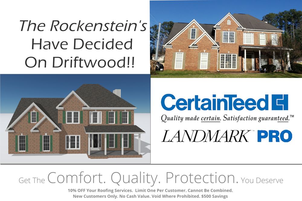 Slide of ComfortEagle Roofing