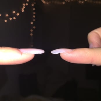 Jasmine Spa Nails - Uneven job done by Holly. - Nail Salons Near Me - Pasadena, California Jasmine Spa Nails - Uneven job done by Holly. - Nail Salons Near Me - Pasadena, California