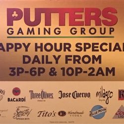 Putter's Bar & Grill - Happy hours