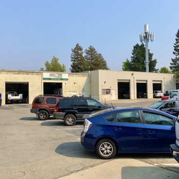 Pleasanton Auto Repair - The parking lot and the front of the shop. - Auto Repair Near Me - Pleasanton, California Pleasanton Auto Repair - The parking lot and the front of the shop. - Auto Repair Near Me - Pleasanton, California
