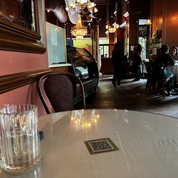 Cafe Intermezzo - Midtown - My view of the dining area. - Cafes Near Me - Atlanta, Georgia Cafe Intermezzo - Midtown - My view of the dining area. - Cafes Near Me - Atlanta, Georgia