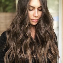 Gambino Hair - All natural brunette and layering