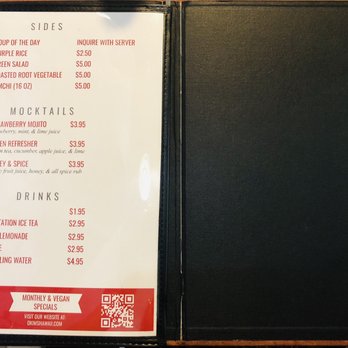 O'Kims - Menu - Korean Near Me - Honolulu, Hawaii