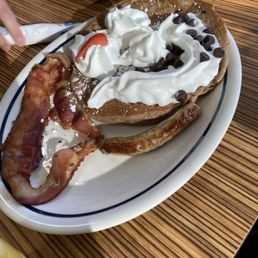 Kids Chocolate Chocolate Chip Pancakes