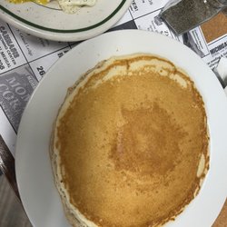 Beadle Lake Diner - I got a pancake instead of toast. Good choice.