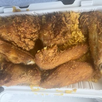 China Wok - Fried Chicken Wings - large, plentiful, and very tasty! - Chinese Near Me - Winston Salem, North Carolina