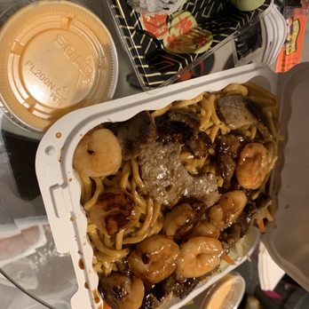 Super Japan - Half rice & Noodles Beef & shrimp - Teppanyaki Near Me - Hyattsville, Maryland Super Japan - Half rice & Noodles Beef & shrimp - Teppanyaki Near Me - Hyattsville, Maryland