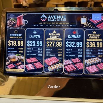 Avenue Shabu - Tablet ordering! - Hot Pot Near Me - Huntington Beach, California