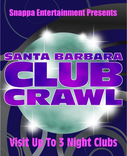 Santa Barbara Club Crawl Logo