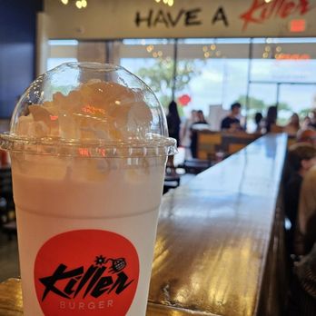 Elite Experience: Killer Burger - Vanilla Milkshake - Yelp Events Near Me - Houston, Texas