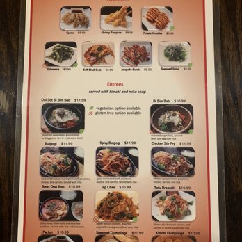 Han Woo Ri - Main dishes menu - Korean Near Me - Lexington, Kentucky Han Woo Ri - Main dishes menu - Korean Near Me - Lexington, Kentucky