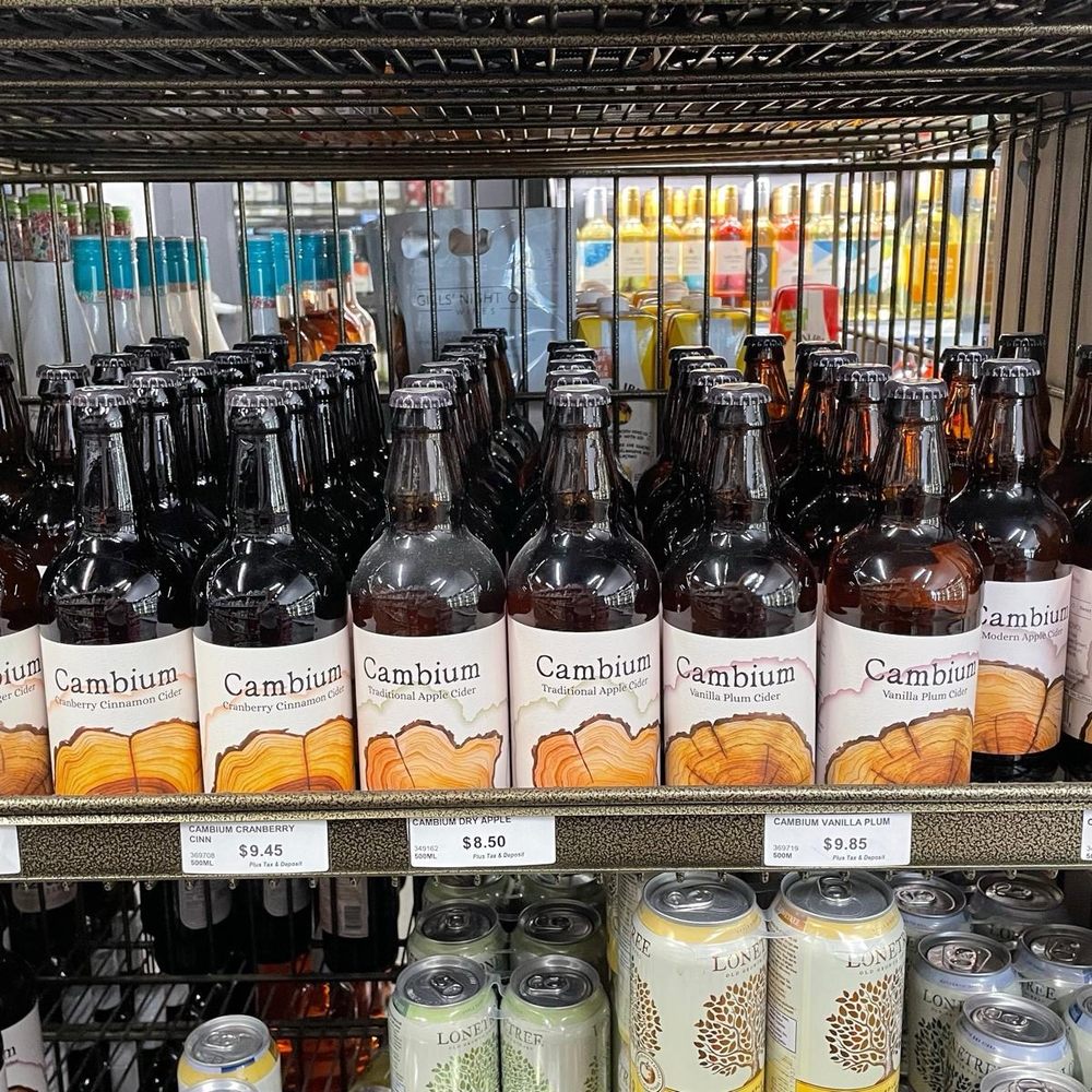 Stag's Head Liquor Store - Cambium Cider Co. bottles - Beer, Wine & Spirits Near Me - Kamloops, British Columbia Stag's Head Liquor Store - Cambium Cider Co. bottles - Beer, Wine & Spirits Near Me - Kamloops, British Columbia