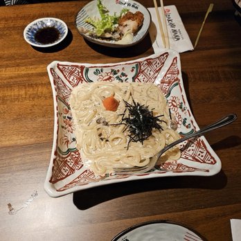 Izakaya Nana - Mentaiko Cream Udon - Japanese Near Me - Chantilly, Virginia Izakaya Nana - Mentaiko Cream Udon - Japanese Near Me - Chantilly, Virginia