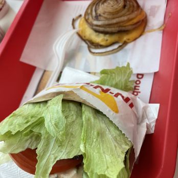 In-N-Out Burger - Cheeseburger protein style and Flying Dutchman - Burgers Near Me - Katy, Texas