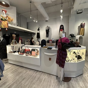 Alexandra's Designer Consignment - Front desk with designer bags - Used, Vintage & Consignment Near Me - Seattle, Washington