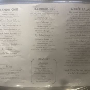 Annie's Paramount Steak House - Menu - Steakhouses Near Me - Washington, DC, District of Columbia Annie's Paramount Steak House - Menu - Steakhouses Near Me - Washington, DC, District of Columbia