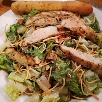 Applebee's Grill + Bar - Supposed to be a Oriental Chicken Salad was a random undercooked chicken salad - Sports Bars Near Me - Tallahassee, Florida