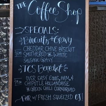 The Coffee Shop - Today's Especial - Coffee & Tea Near Me - Gilbert, Arizona