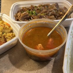 Sala Thai BK - F6. Curry Fried Rice Dinner Special S1. Tom Yum Soup Kuoy N9. Kouy Tiew Khoua Dinner 18. Gaeng Khew Waan Dinner