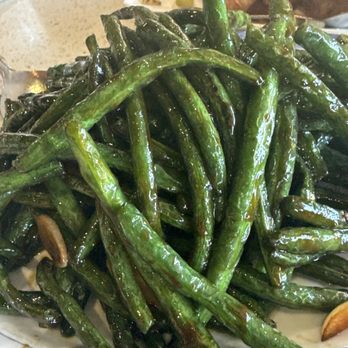 New Village - String Beans Szechuan Style - Cantonese Near Me - Germantown, Maryland