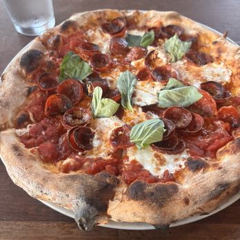 Pizzeria Bianco - Margherita with pepperoni - Pizza Near Me - Phoenix, Arizona