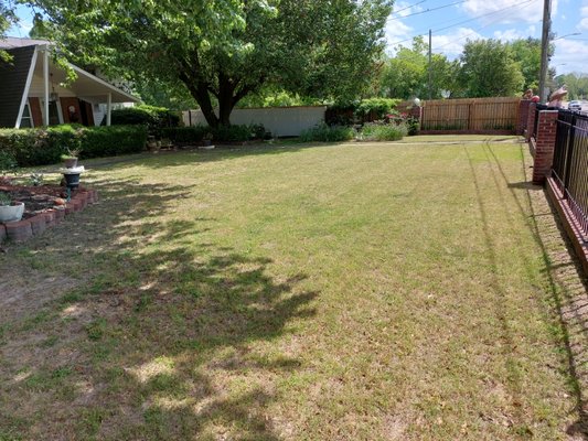 Lawncare services - Photos of before and after lawn services