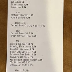 Bier Stube - 50+ beers/ciders on tap currently.