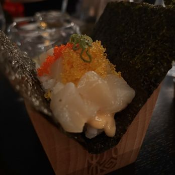 Matsunori Handroll Bar - Scallop - Sushi Bars Near Me - Queens, New York Matsunori Handroll Bar - Scallop - Sushi Bars Near Me - Queens, New York