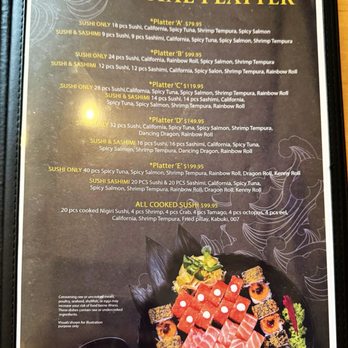 Yoko Japanese Restaurant - Special Platter Menu - Japanese Near Me - Oakton, Virginia Yoko Japanese Restaurant - Special Platter Menu - Japanese Near Me - Oakton, Virginia