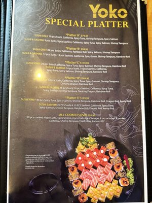 Menu photo 3 Yoko Japanese Restaurant Oakton, VA Menu photo 3 Yoko Japanese Restaurant Oakton, VA