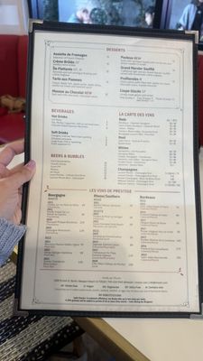 Menu photo 4 Bouillon MOULIN Newport Beach, CA