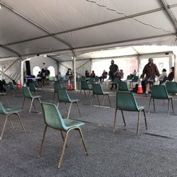 COVID . Very kind, efficient and incredibly organized.