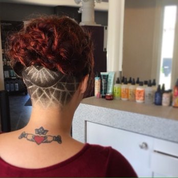 Salon 21 - Braided updo & undercut by stylist Beccah -- @beccahmt - Hair Salons Near Me - Raleigh, North Carolina Salon 21 - Braided updo & undercut by stylist Beccah -- @beccahmt - Hair Salons Near Me - Raleigh, North Carolina