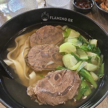 Flaming Ox - Bone Broth Beef Noodle Soup - Taiwanese Near Me - San Jose, California Flaming Ox - Bone Broth Beef Noodle Soup - Taiwanese Near Me - San Jose, California