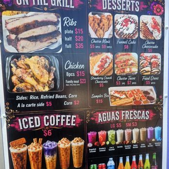 El MorraLito Churro Stand - Friday and Saturday menu only ( the bbq is two days a week only ) - Desserts Near Me - Stockton, California El MorraLito Churro Stand - Friday and Saturday menu only ( the bbq is two days a week only ) - Desserts Near Me - Stockton, California