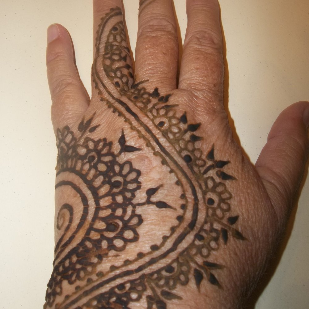 temporary henna tattoos available!
