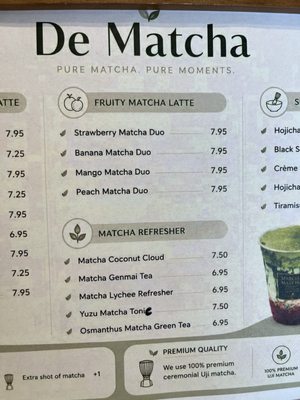 Menu photo 8 De Matcha Buena Park, CA Menu photo 8 De Matcha Buena Park, CA