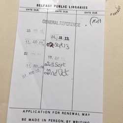 Belfast Central Library - Old school lol