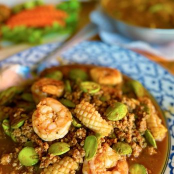 Jitlada - Shrimp paste with stink beans - Thai Near Me - Los Angeles, California