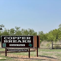 Copper Breaks State Park