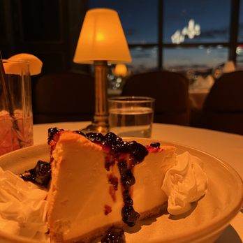 MRBL - New York Style Cheesecake with Blackberry Compote - Steakhouses Near Me - Bellevue, Kentucky MRBL - New York Style Cheesecake with Blackberry Compote - Steakhouses Near Me - Bellevue, Kentucky