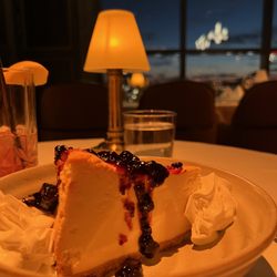 MRBL - New York Style Cheesecake with Blackberry Compote