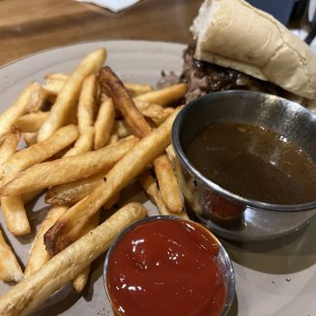 Chase Club - Half the CWE French Dip - Gastropubs Near Me - St. Louis, Missouri
