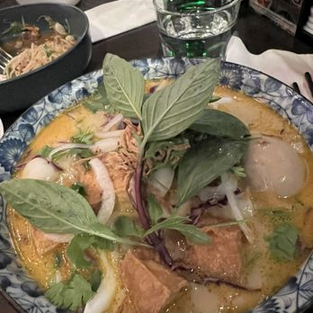 Amazing Basil - N8. Seafood Laksa Noodle N8. - Asian Fusion Near Me - Fremont, California Amazing Basil - N8. Seafood Laksa Noodle N8. - Asian Fusion Near Me - Fremont, California