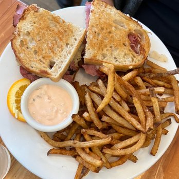 The Lowbrow - the lowbrow reuben with Lowbrow Fries - Burgers Near Me - Minneapolis, Minnesota The Lowbrow - the lowbrow reuben with Lowbrow Fries - Burgers Near Me - Minneapolis, Minnesota