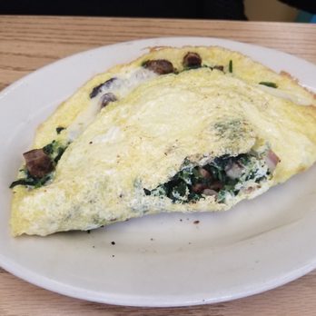 Nancy's Revival - Create your own omelette with sausage, spinach, provolone and onion. - Diners Near Me - Pittsburgh, Pennsylvania Nancy's Revival - Create your own omelette with sausage, spinach, provolone and onion. - Diners Near Me - Pittsburgh, Pennsylvania