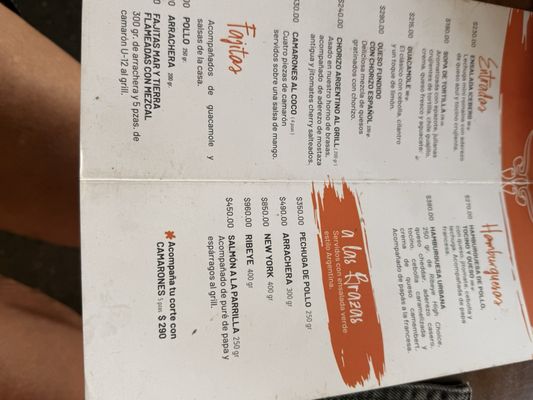 Menu photo 1 Serrano's Meat House Puerto Vallarta, JAL