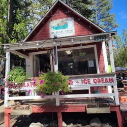 Sugar Pine Coffee & Creamery - Sugar Pine ice cream, lattes, and all kinds of goodies. Great service and tasty ice-cream