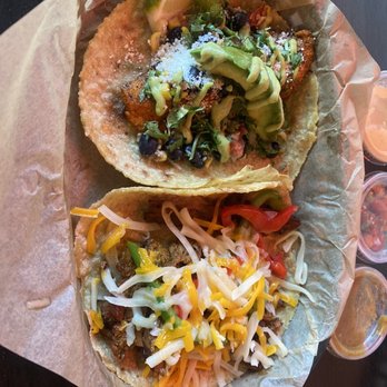 Torchy's Tacos - Beef fajita street tacos and salmon - Tacos Near Me - Houston, Texas