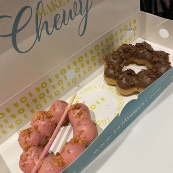 Moochi - Strawberry Donut and Chocolate Donut - Donuts Near Me - Syracuse, New York